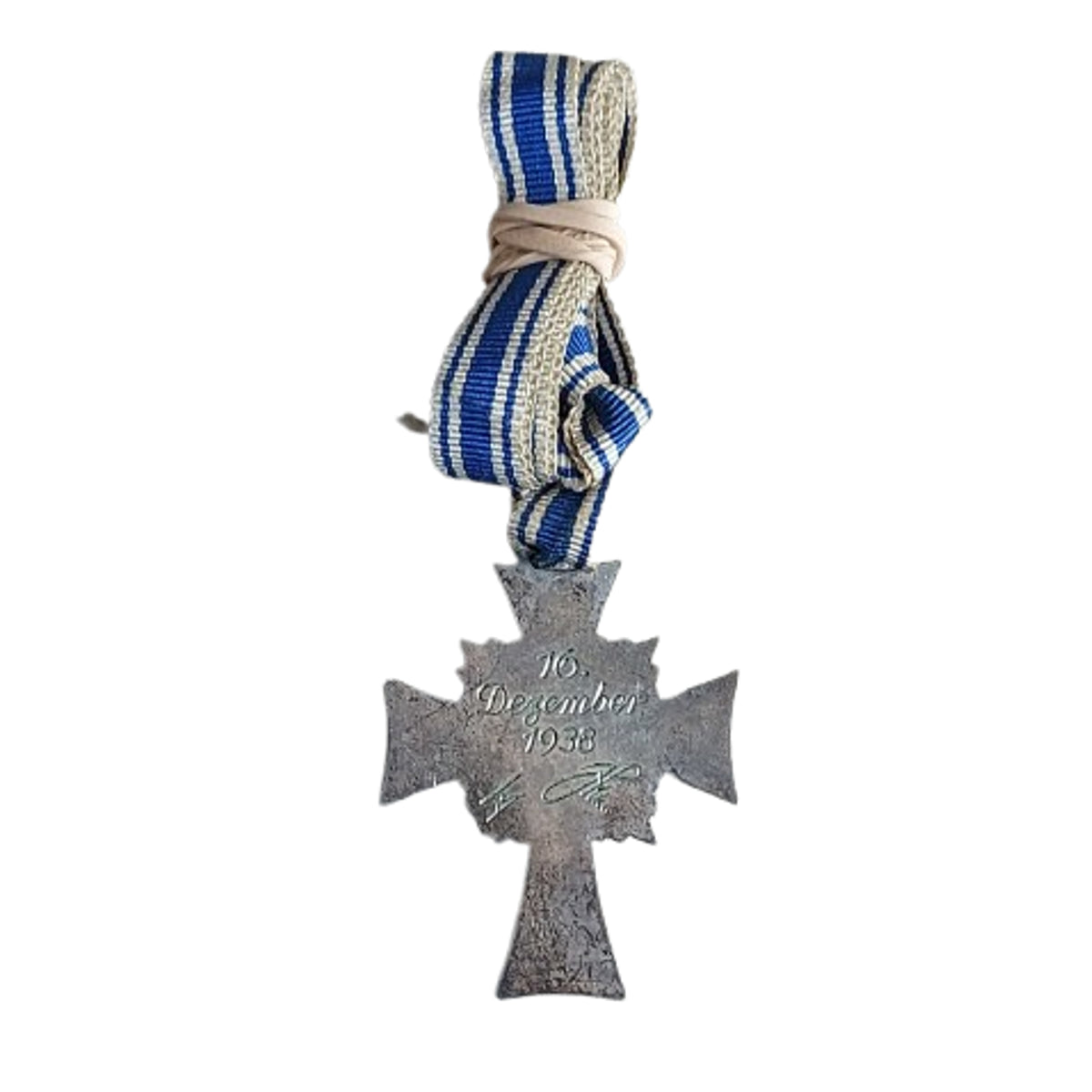 WW2 German Mother's Cross In Silver