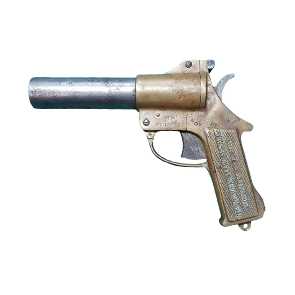 WW2 United States Army International Flare Signal Co. Flare Pistol 1944