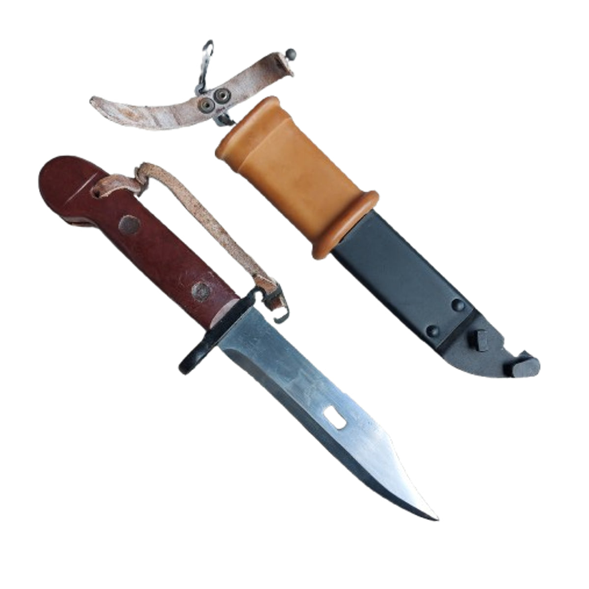 Post-WW2 Russian AKM / AK47 Bayonet And Scabbard