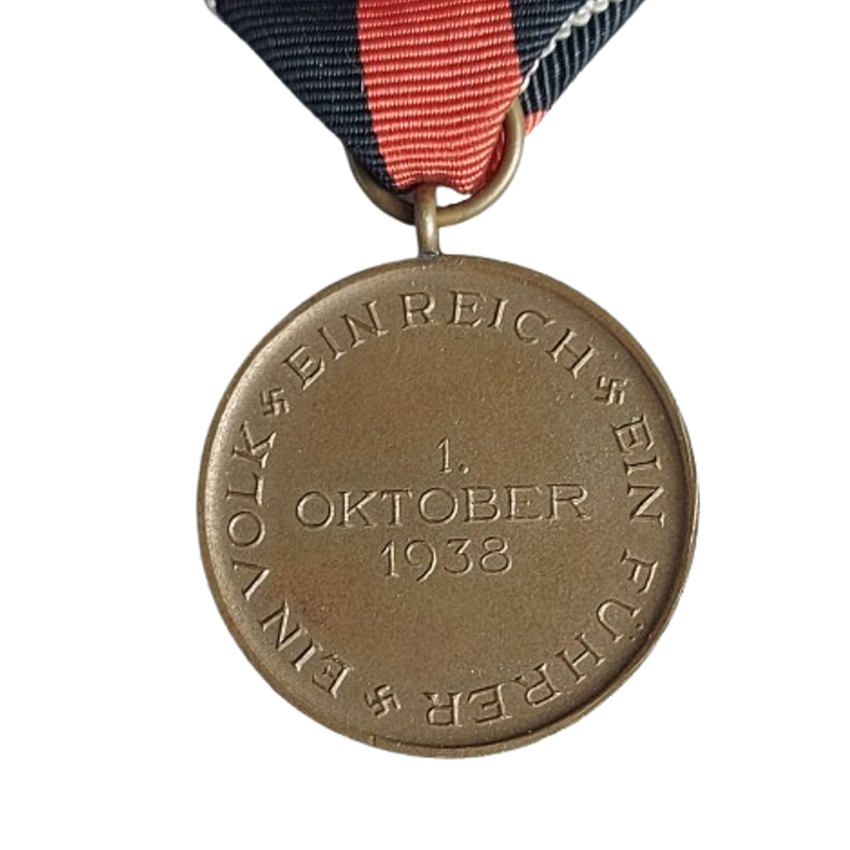 WW2 German Army Commemorative Medal 1st October 1938