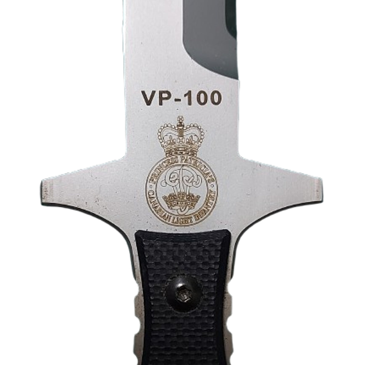 Post-WW2 Canadian PPCLI VP-100 Combat Dagger In Scabbard