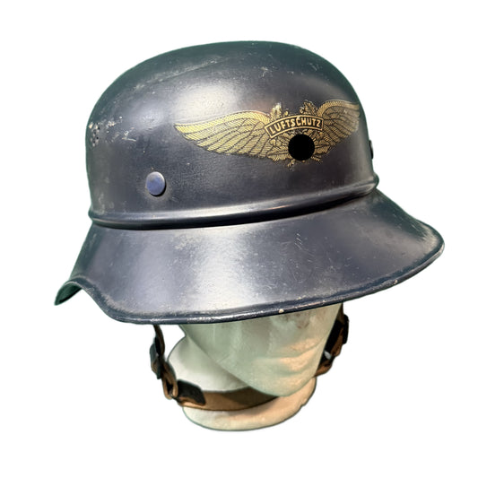 WW2 German Luftschutz M38 Gladiator Helmet