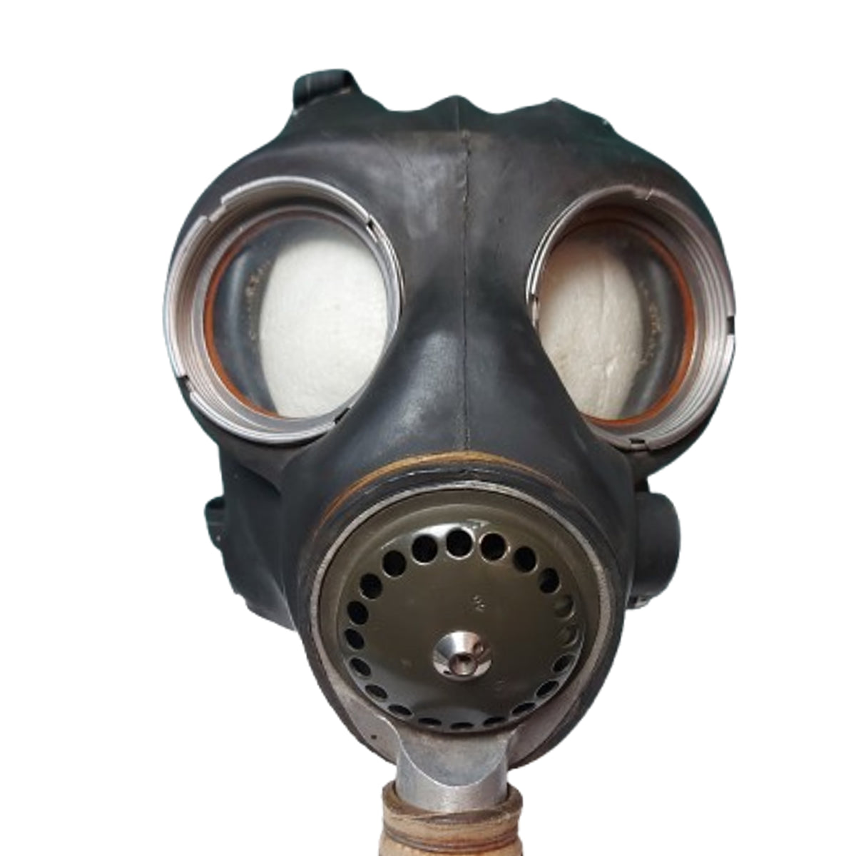 WW2 British Named No.4 Mk.III Long Hose Gas Mask And Carrier 1940