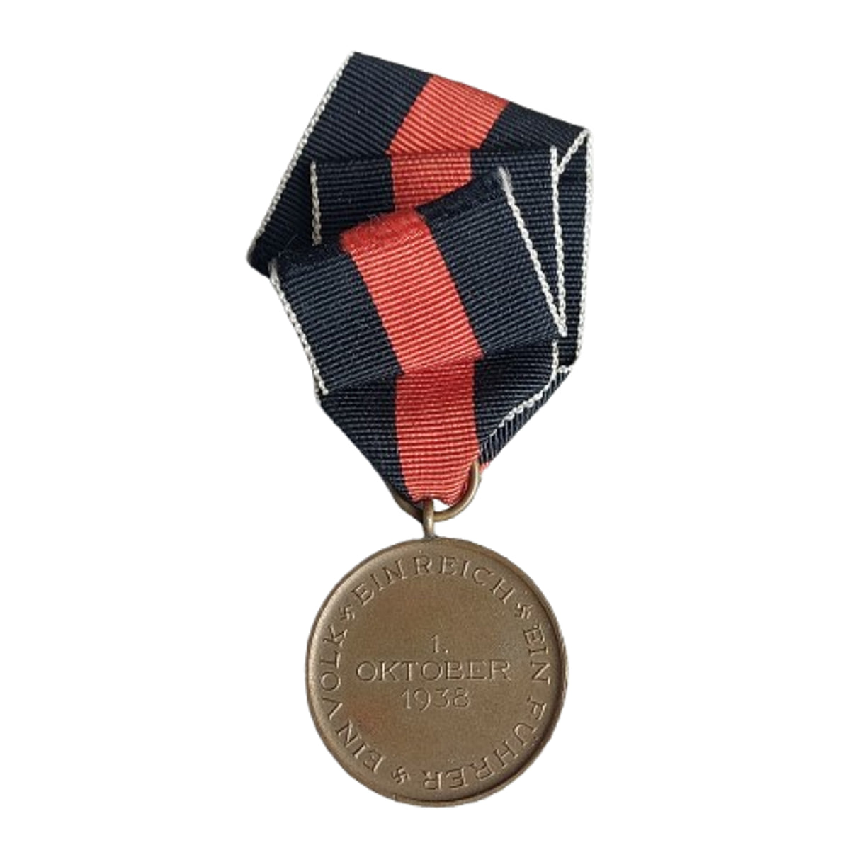 WW2 German Army Commemorative Medal 1st October 1938