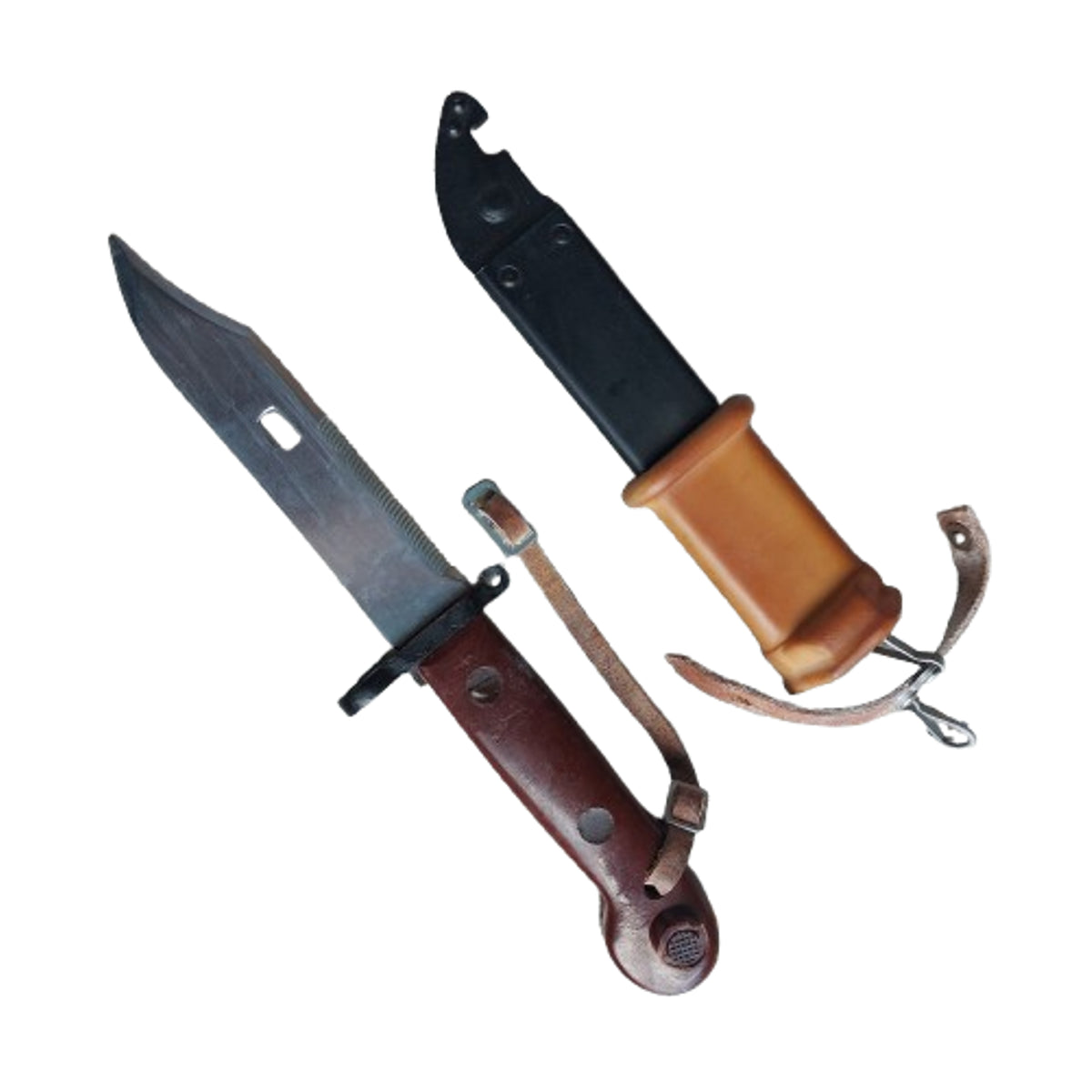 Post-WW2 Russian AKM / AK47 Bayonet And Scabbard