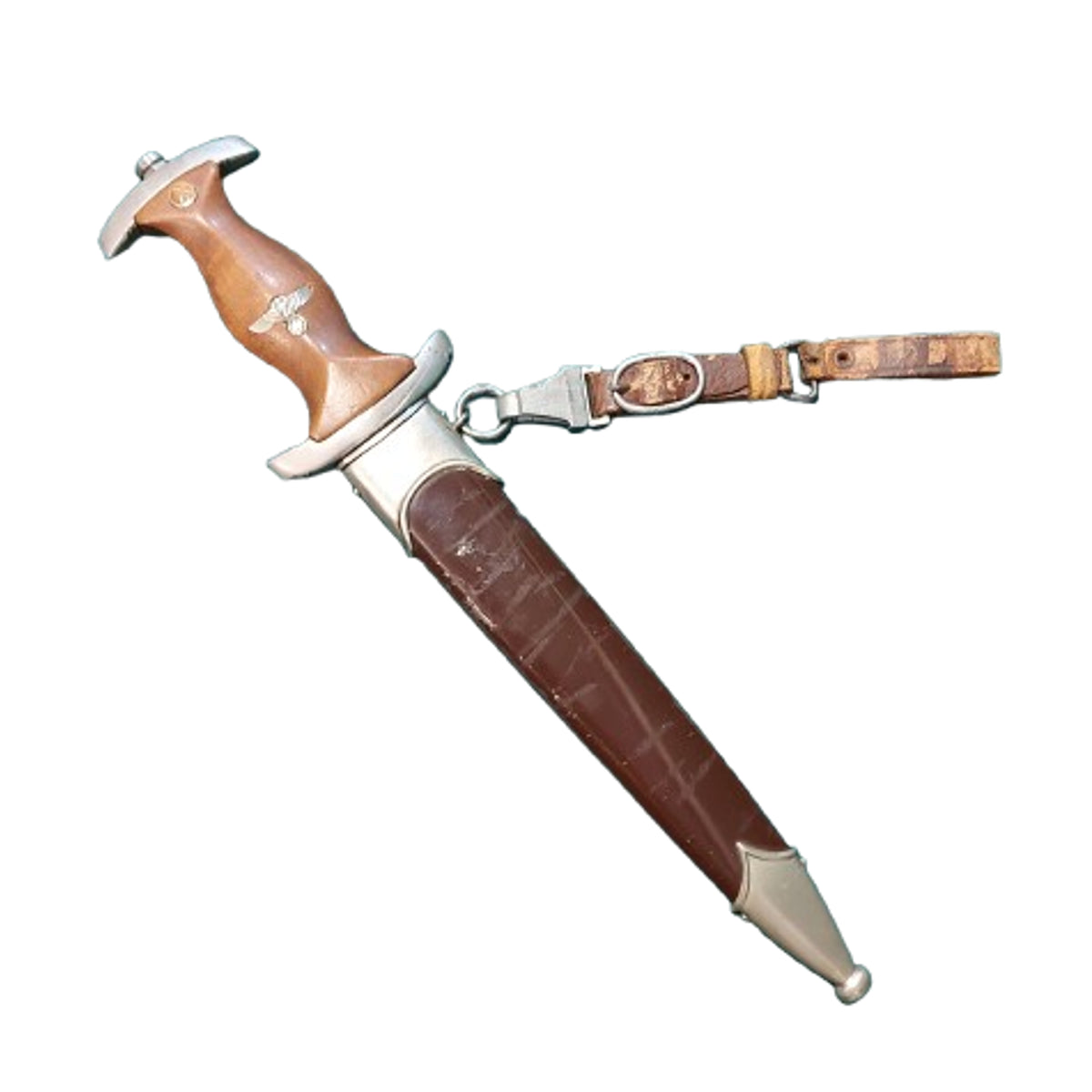 WW2 German SA M33 Dagger with Hanger M7/14 1940 P.D. Lüneschloss