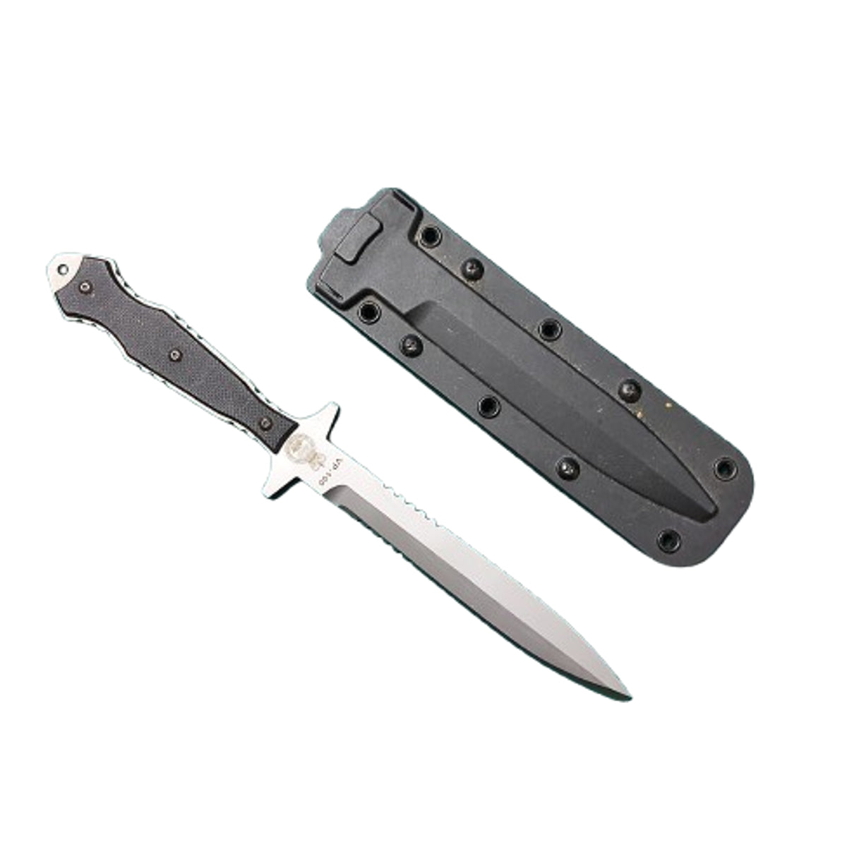 Post-WW2 Canadian PPCLI VP-100 Combat Dagger In Scabbard