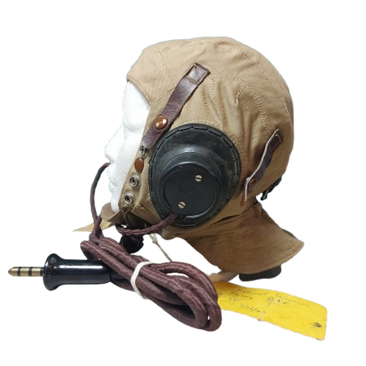 WW2 British RAF Royal Air Force Type D 2nd Pattern Summer Flight Helmet