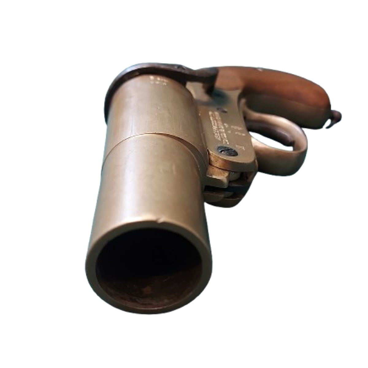 WW1 British Webley And Scott Brass Flare Pistol