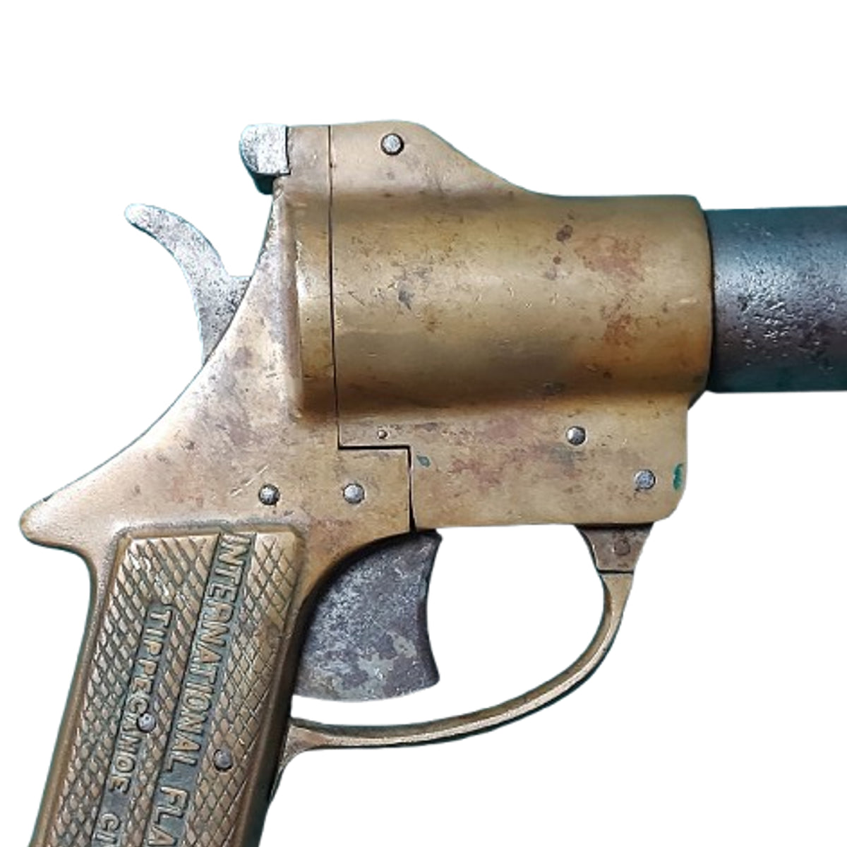 WW2 United States Army International Flare Signal Co. Flare Pistol 1944