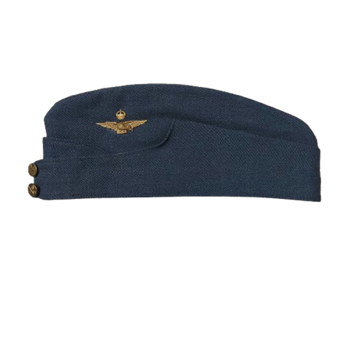 WW2 Canadian RCAF Royal Canadian Air Force Flight Officer's Wedge Cap