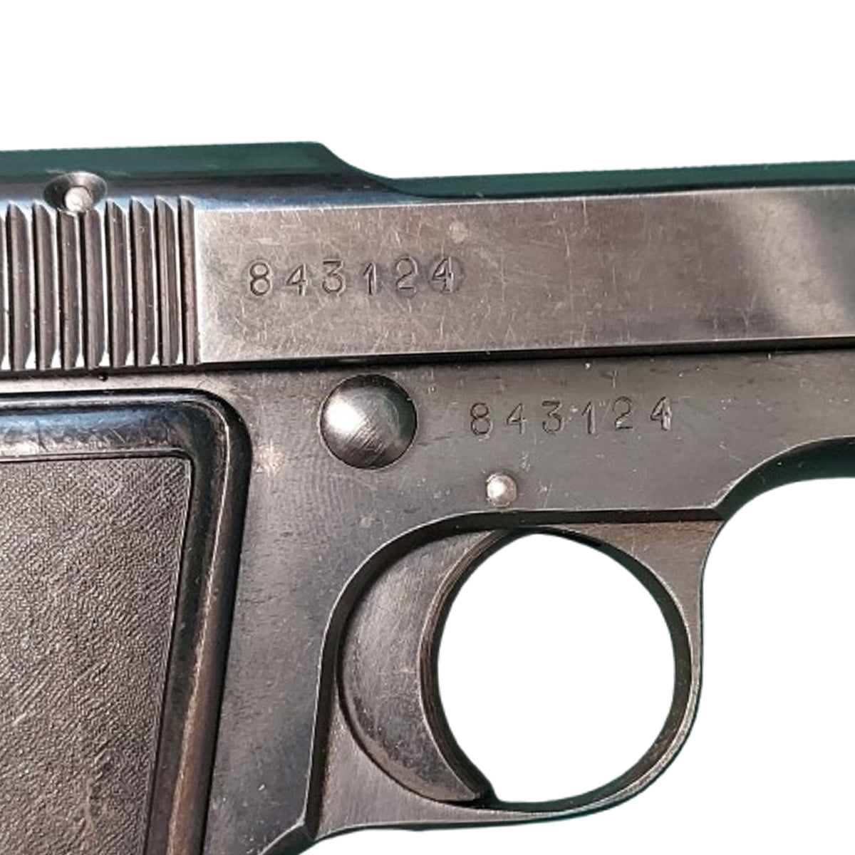 WW2 Italian Deactivated M34 Beretta Service Pistol 1940