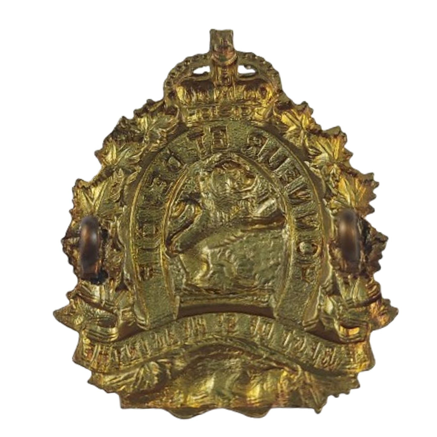 WW2 Canadian Le Regiment De St. Hyacinthe Cap Badge