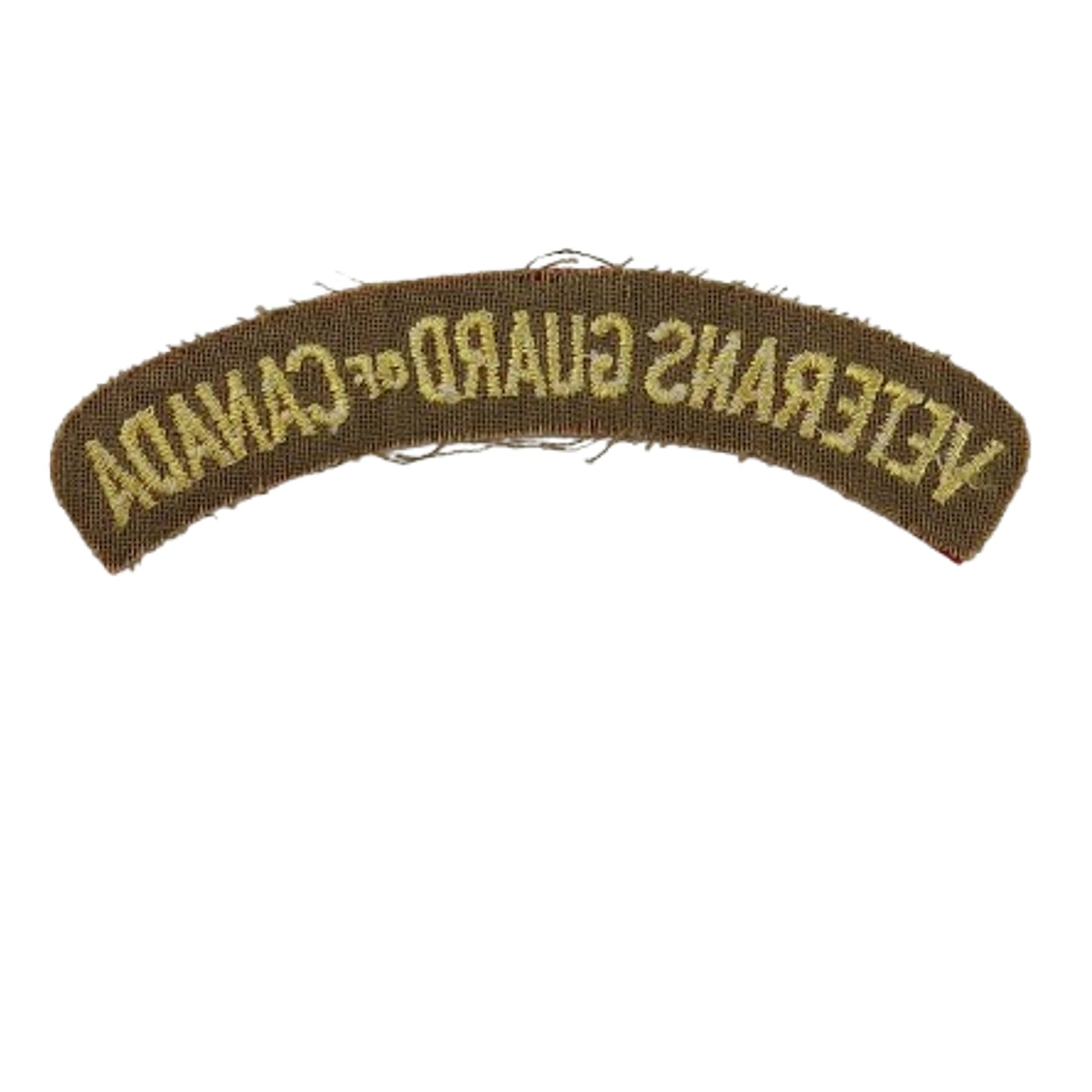 WW2 Canadian Veterans Guard Of Canada Cloth Shoulder Title