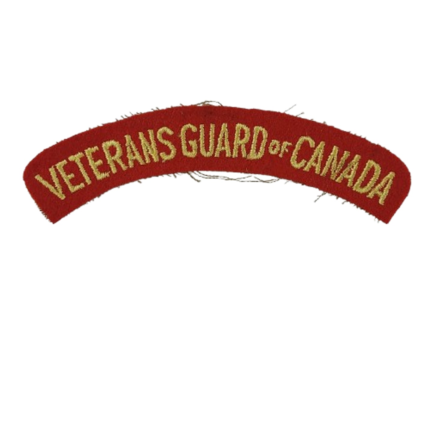 WW2 Canadian Veterans Guard Of Canada Cloth Shoulder Title