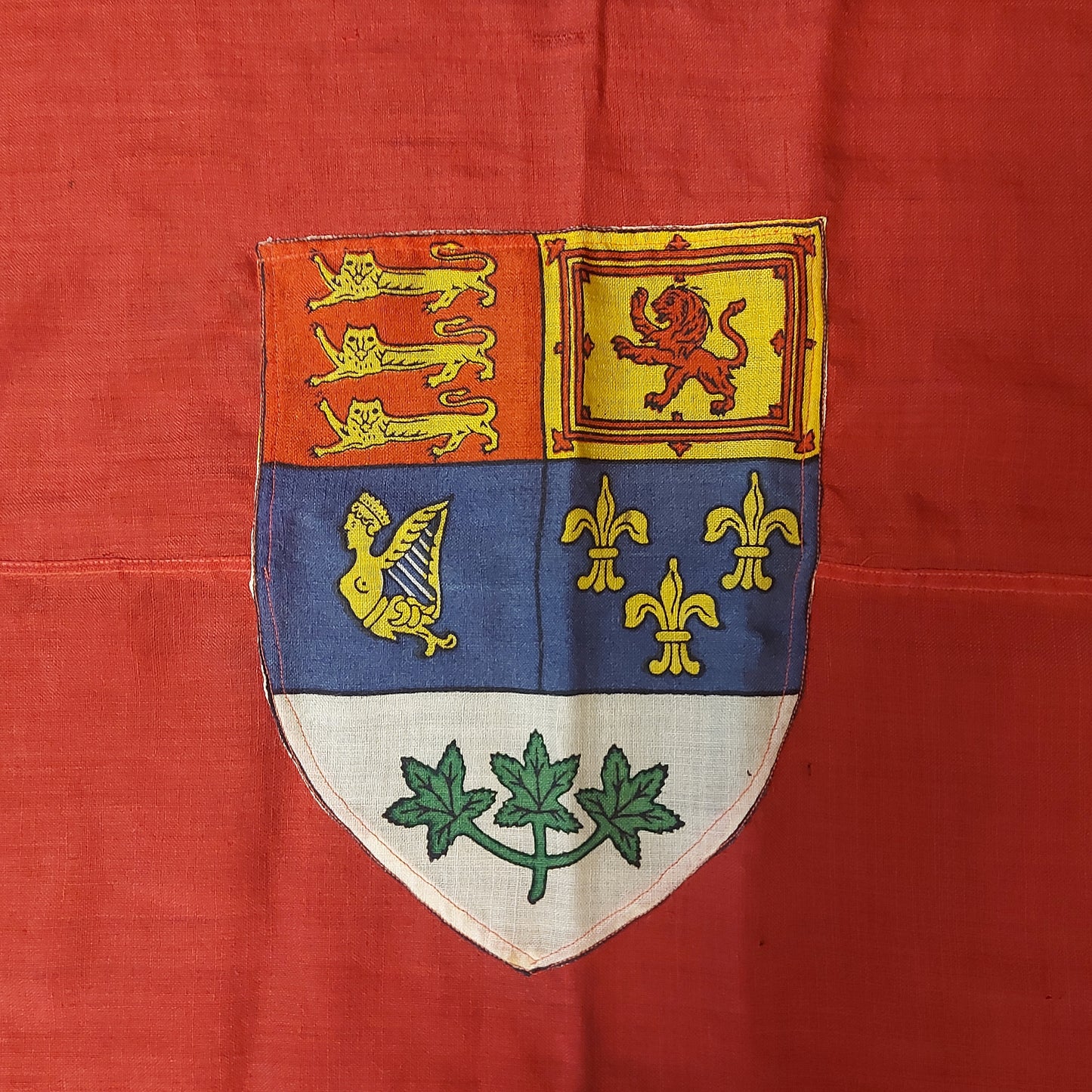 WW2 Canadian Red Ensign Flag 54 By 27 Inches