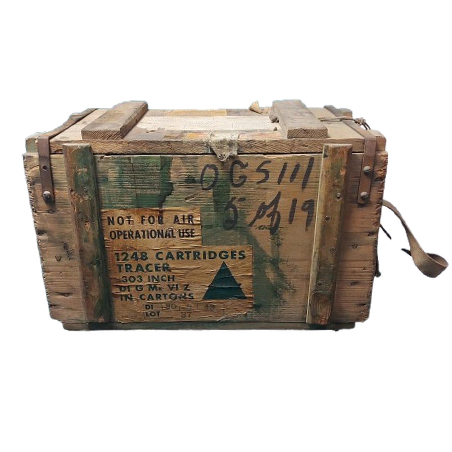 WW2 Canadian 303 British Ammunition Crate 1943