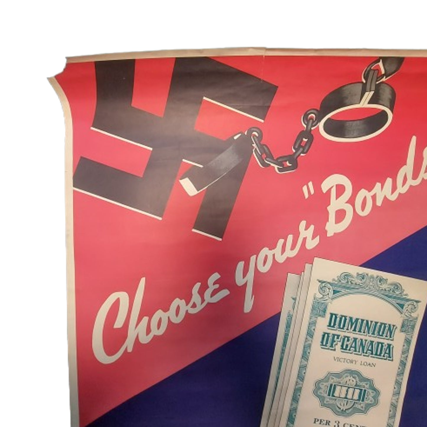 WW2 Canadian Victory Bonds Poster - Choose Your Bonds