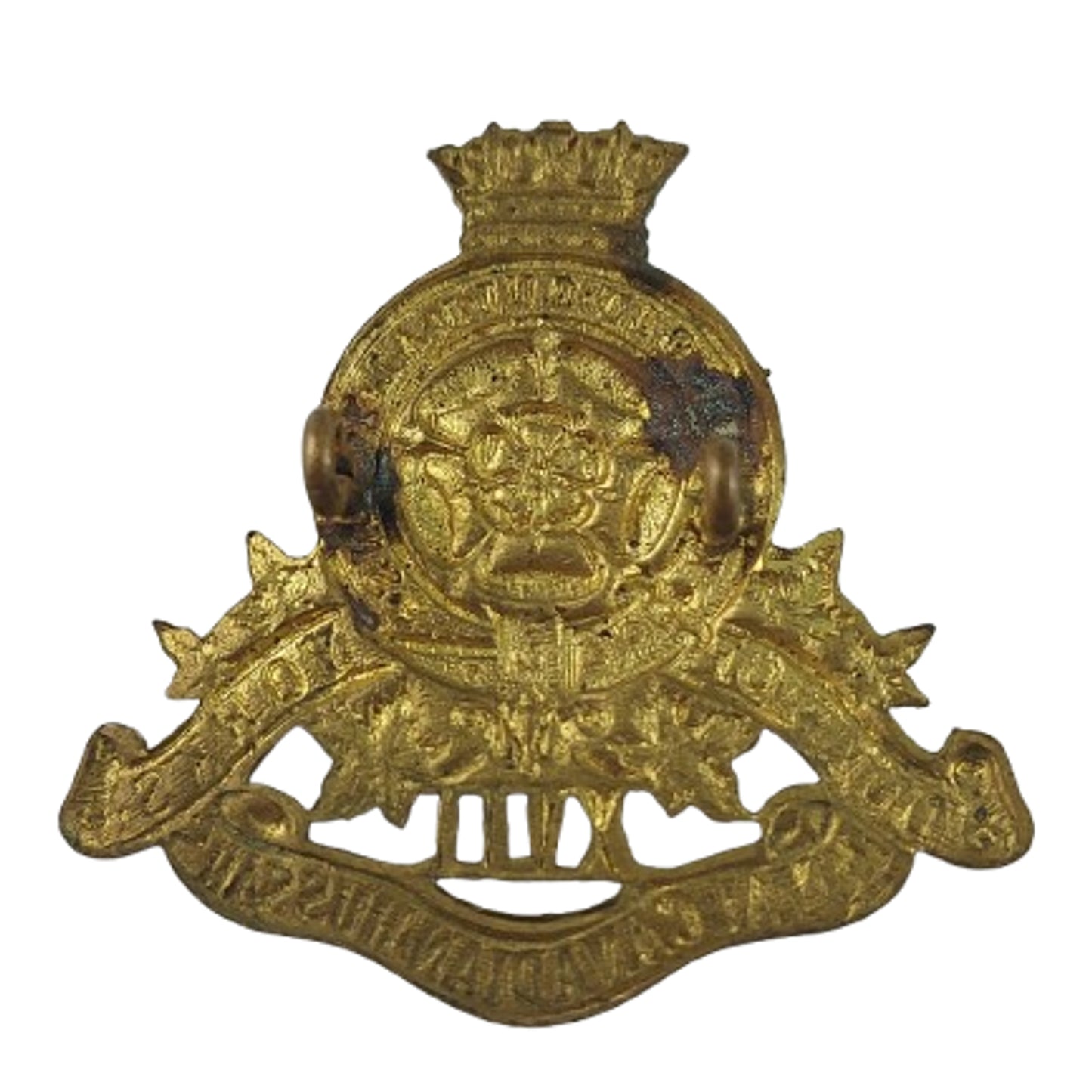 WW2 Canadian 17th Duke of York's Royal Canadian Hussars Cap Badge