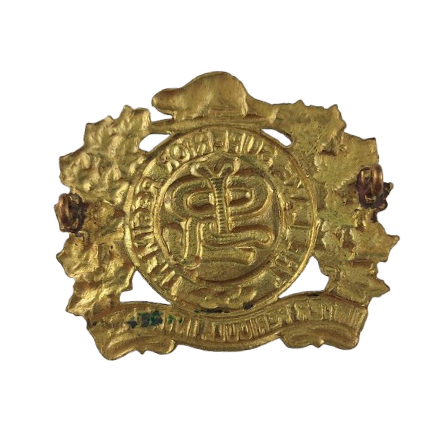 Pre-WW2 Canadian 1922 Design Lake Superior Regiment Cap Badge