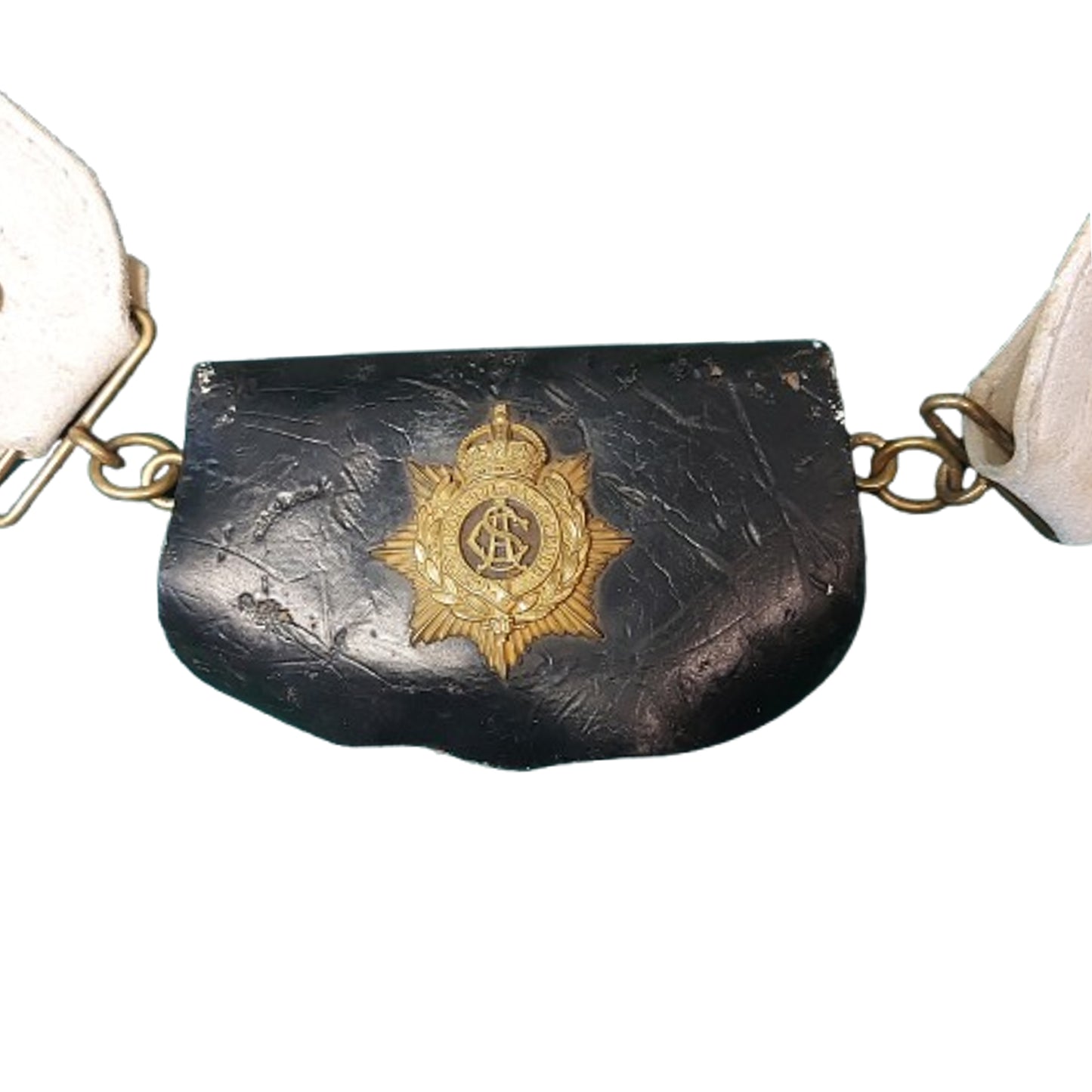 WW1 British Army Service Corps Cross Belt And Pouch