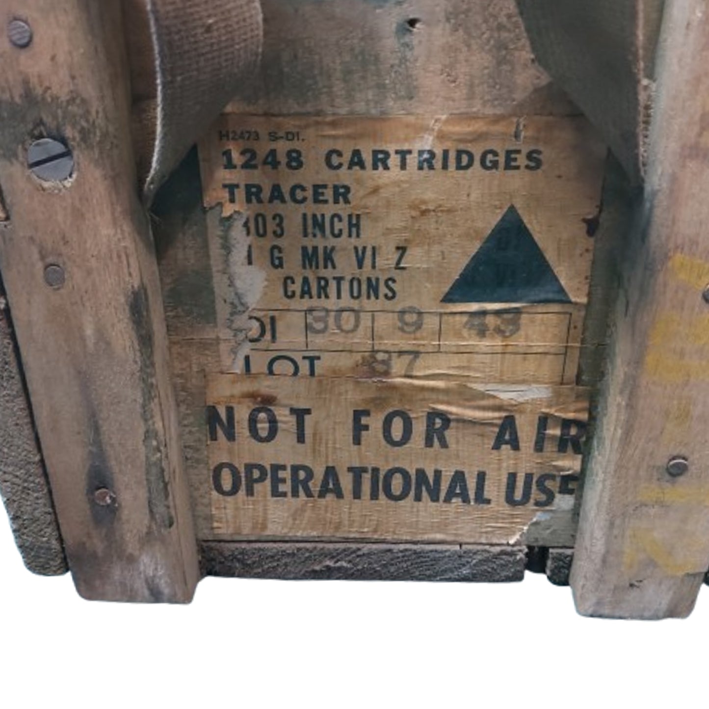 WW2 Canadian 303 British Ammunition Crate 1943