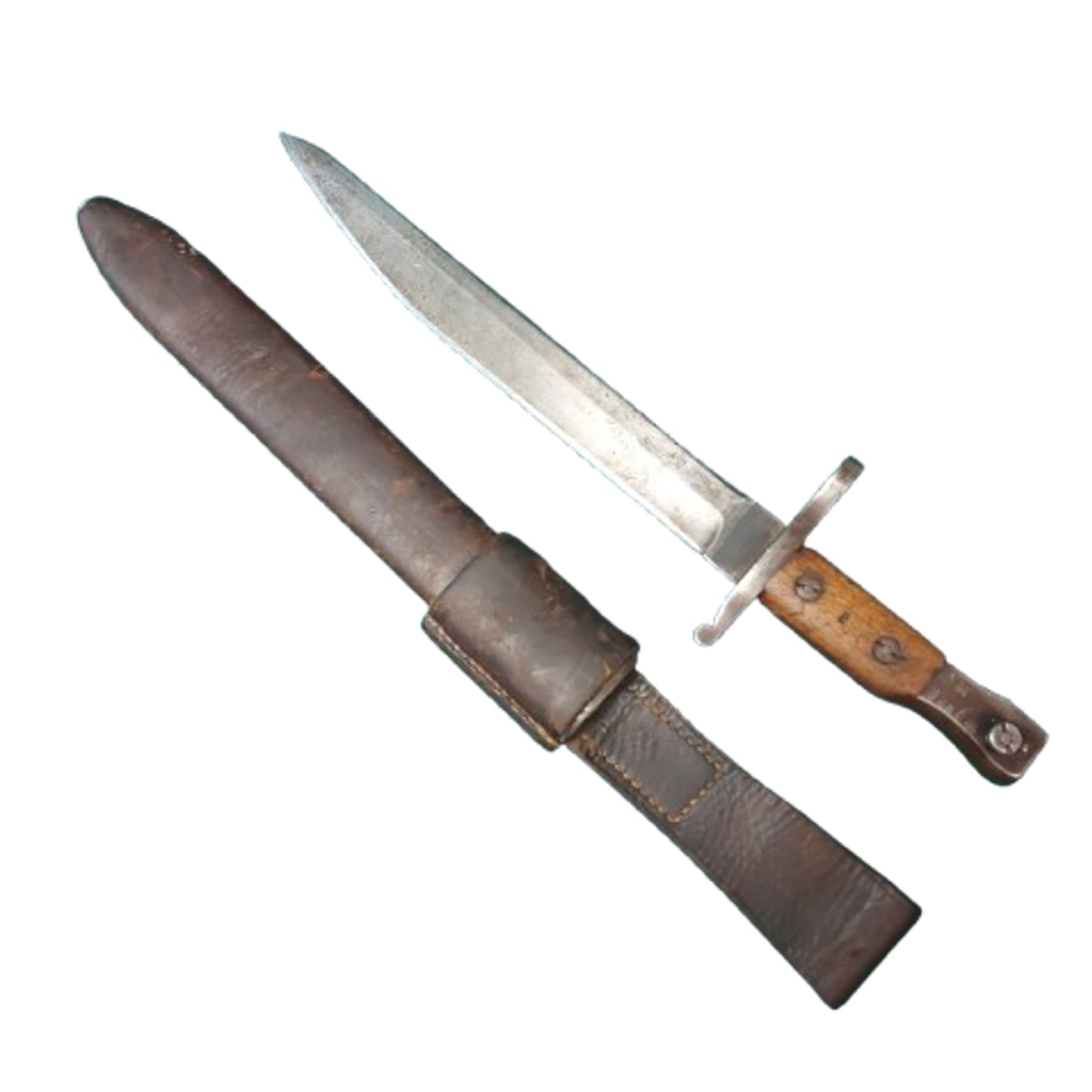 WW1 Canadian Mk.II Ross Service Rifle Bayonet With Scabbard