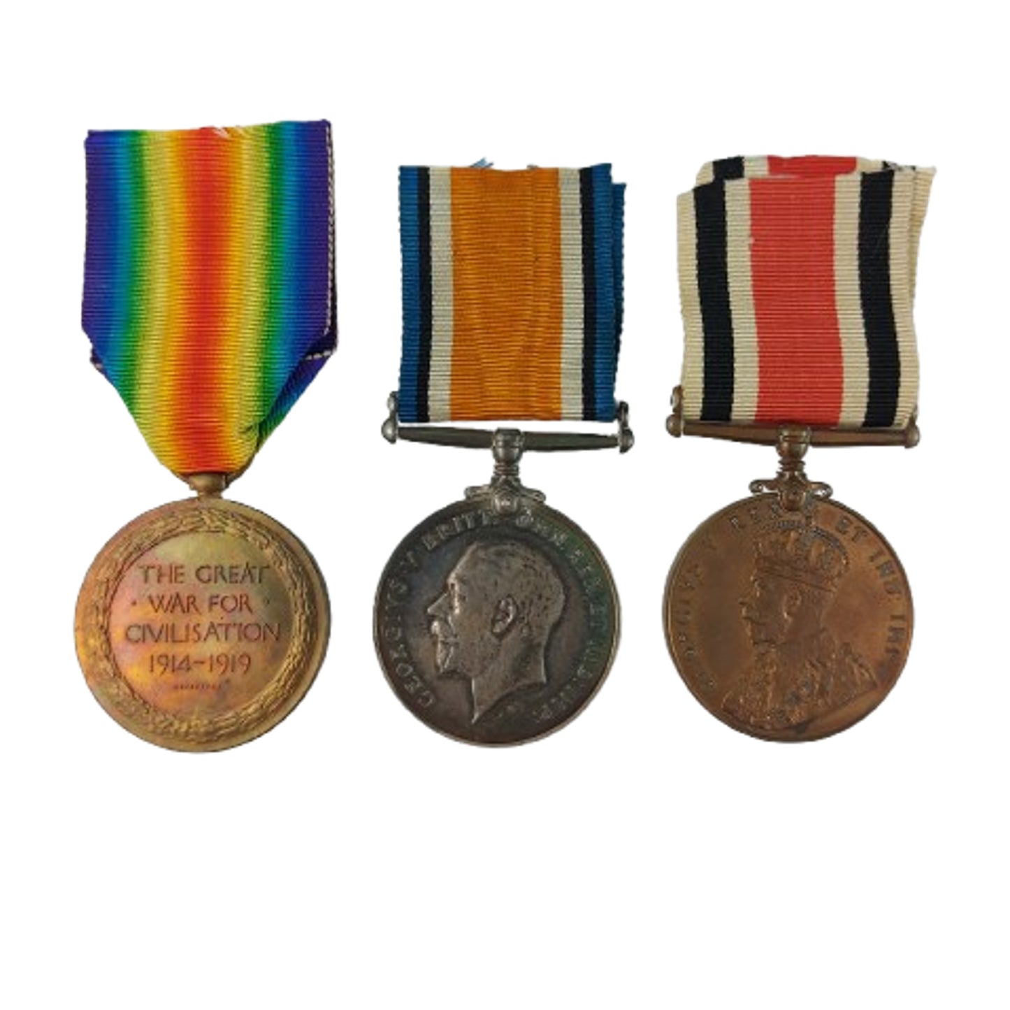 WW1 British Medal Pair With Special Constabulary Medal