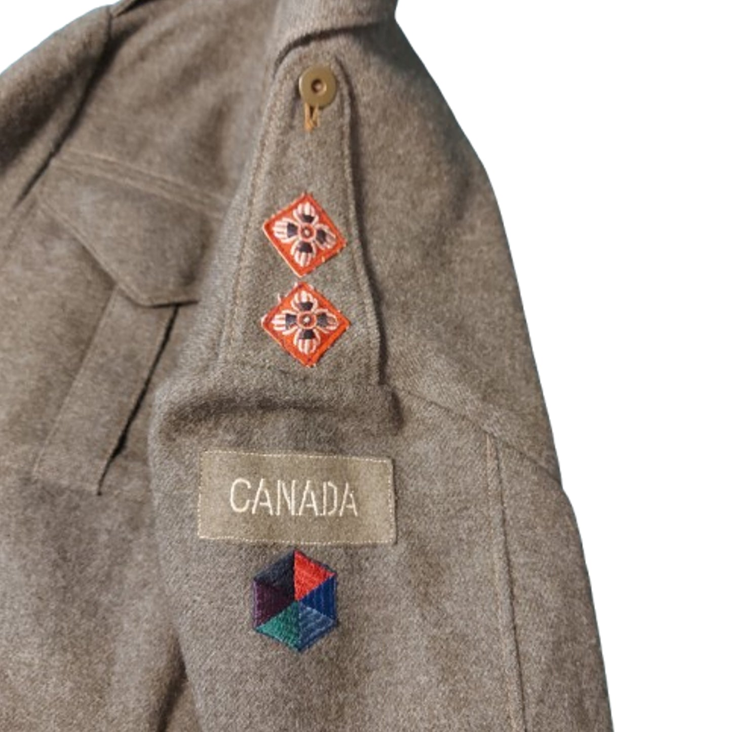 WW2 Canadian Named BD Battle Dress Tunic 1944