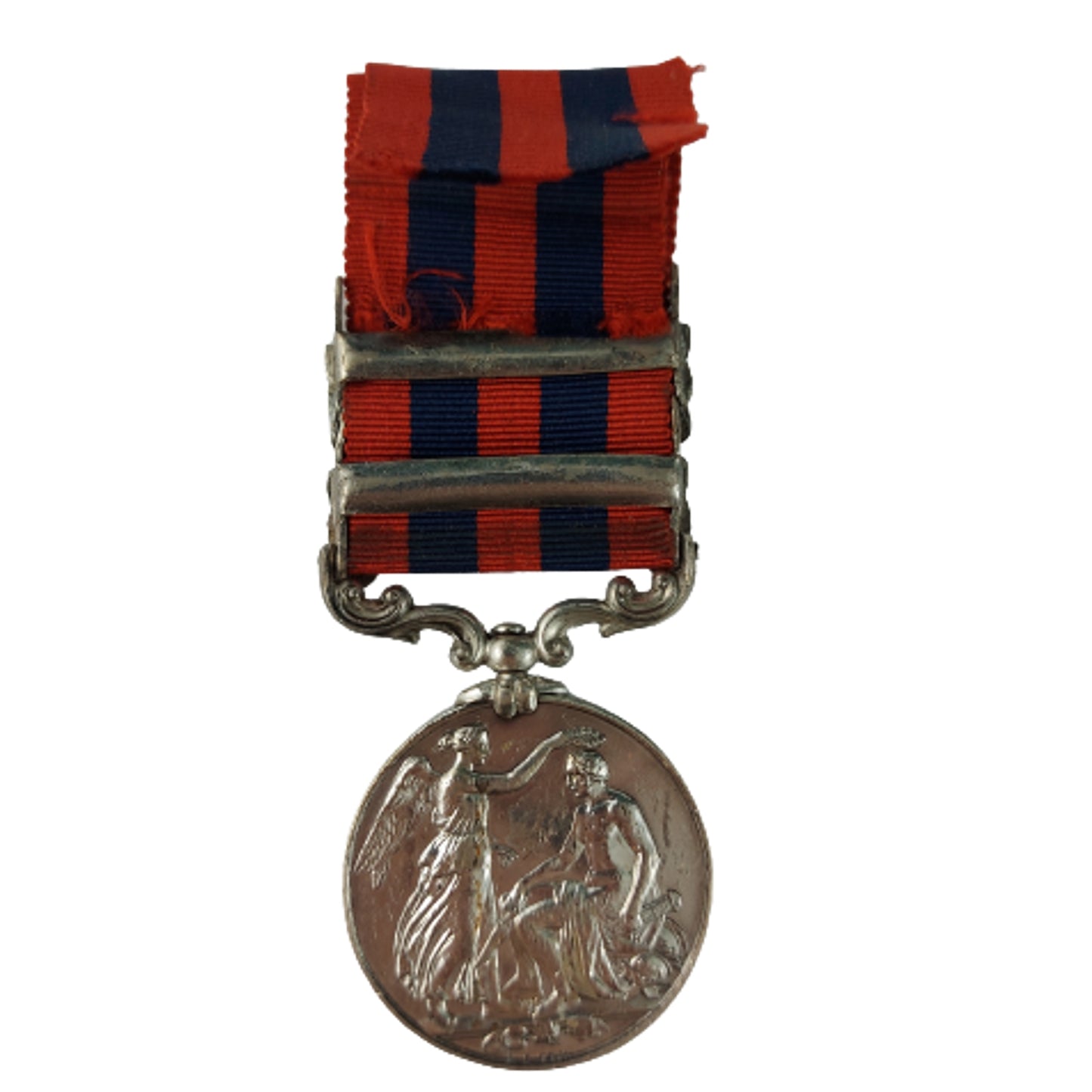 Pre-WW1 British 1854 India General Service Medal With 2 Bars - Royal West Surrey Regiment