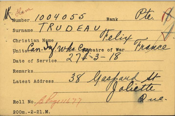 WW1 Canadian CEF Medal Pair Canadian Infantry Works Company