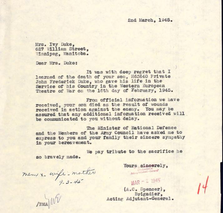 WW2 Canadian Cased Memorial Cross Tank Driver-Mechanic Lake Superior Regiment