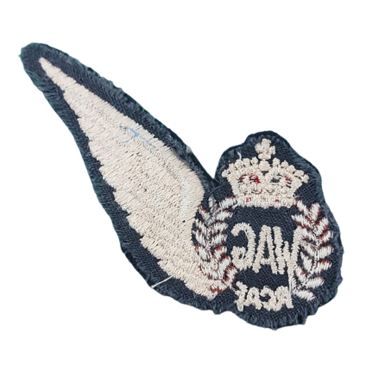 WW2 RCAF Royal Canadian Air Force WAG Wireless Air Gunner Wing Insignia