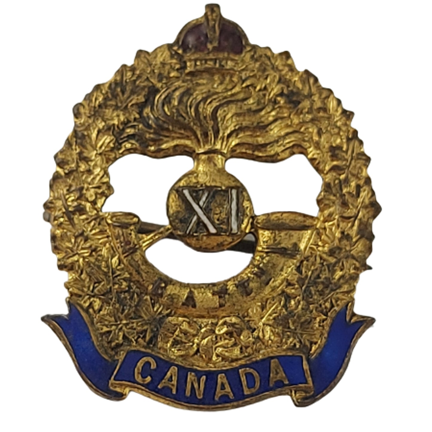 WW1 Canadian 11th Battalion Saskatchewan Sweetheart pin