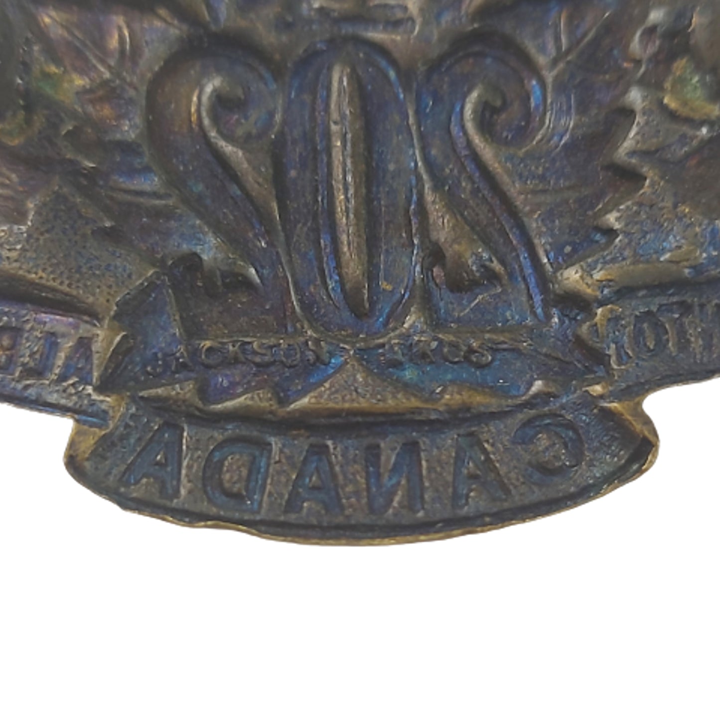 WW1 Canadian 202nd Battalion Cap Badge - Sportsmens Battalion Edmonton