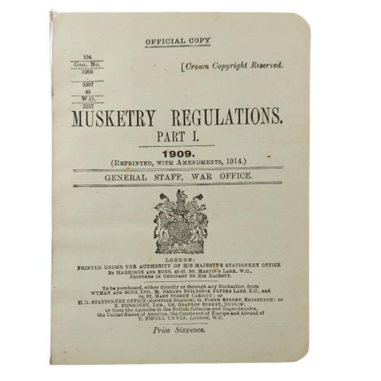 Musketry Regulation Manual - Part 1, 1909, Welsh Regiment