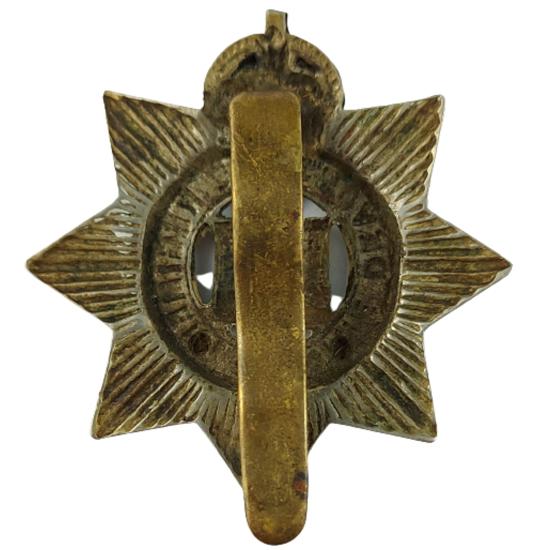 WW1 British Devon Regiment Cap Badge - Slider