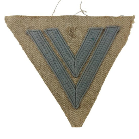 WW2 German Luftwaffe Tropical Obergefreiter's Cloth Rank Insignia