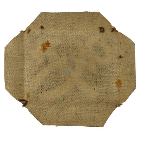 WW1-WW2 British Armourer's Printed Canvas Trade Badge