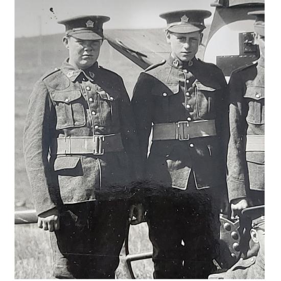 WW! CEF 8th Canadian Field Ambulance Photograph On Matte Board