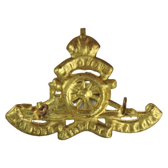 WW2 RCA Royal Canadian Artillery Cap Badge