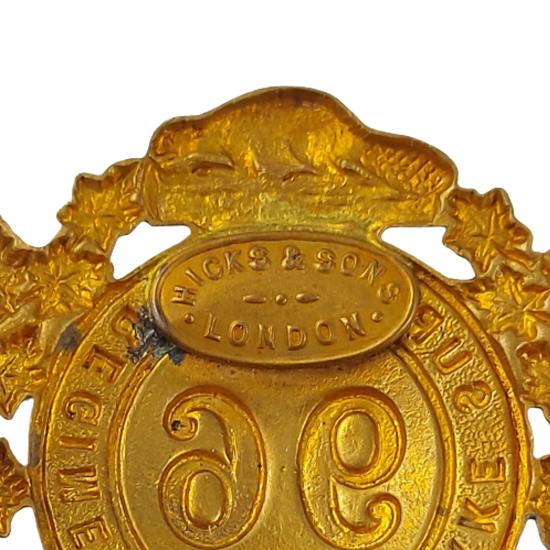 Pre-WW1 Canadian 96th Lake Superior Regiment Cap Badge