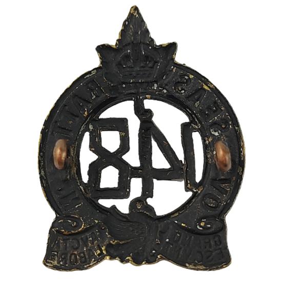 WW1 Canadian 148th Battalion Cap Badge - Montreal Quebes