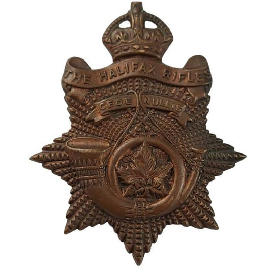 WW2 Canadian Halifax Rifles Cap Badge