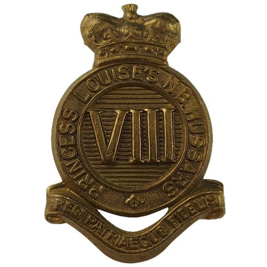 WW2 Canadian 8th New Brunswick Hussars WW2 Canadian Cap Badge