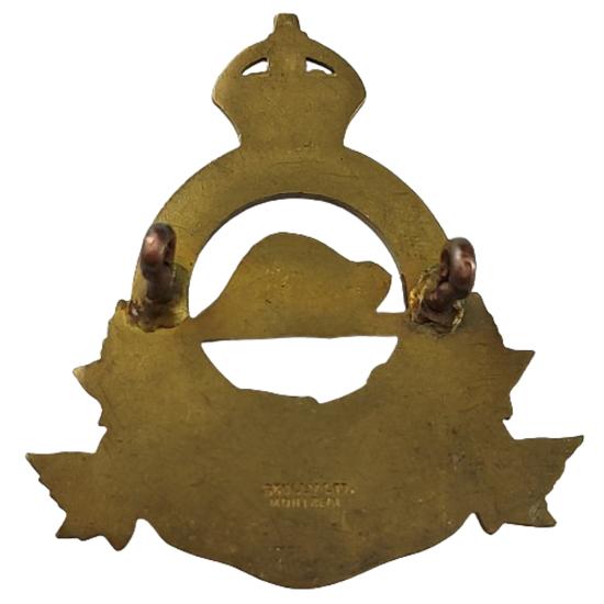 WW2 RCAPC-Royal Canadian Army Postal Corps Officer's Cap Badge - Scully Montreal