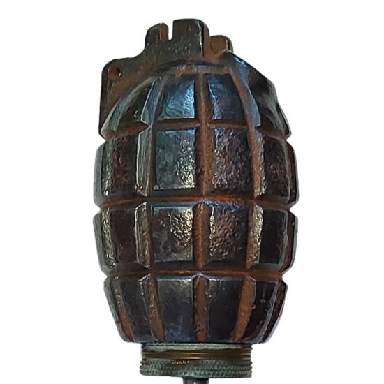 Inert WW1 British-Canadian No.5 Mk.I Cut-Away Rifle Rod Grenade 1916