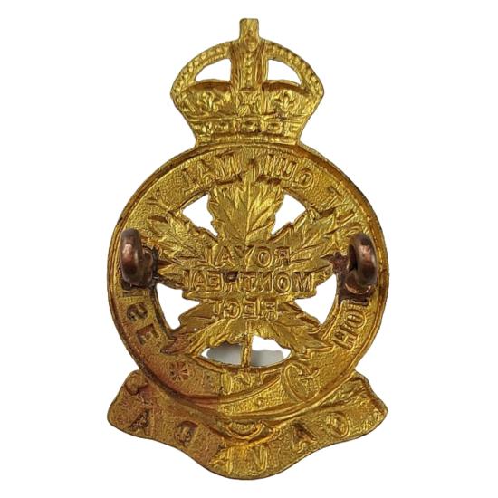 WW2 Canadian Royal Montreal Regiment Cap Badge