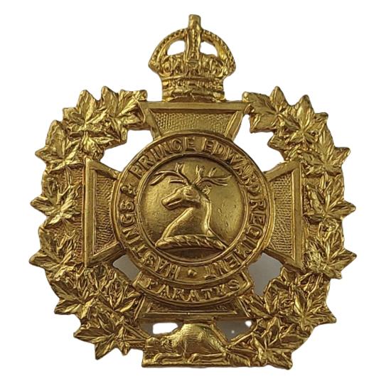 WW2 Canadian Hastings and Prince Edward Regiment Cap Badge