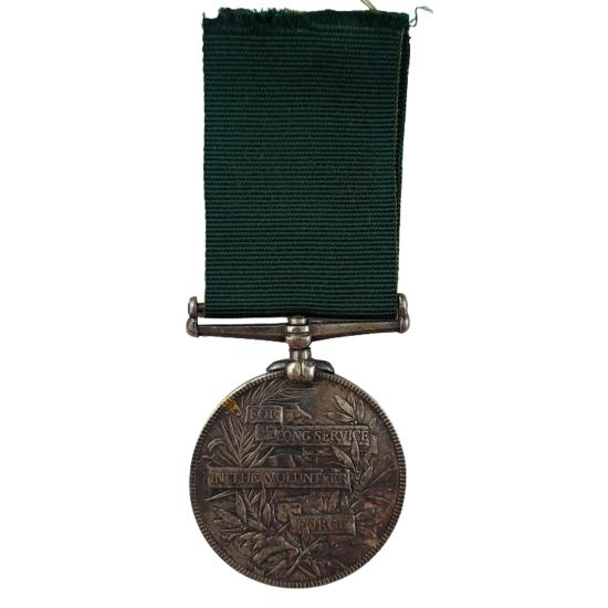 Victorian British Long Service In The Volunteer Forces Medal